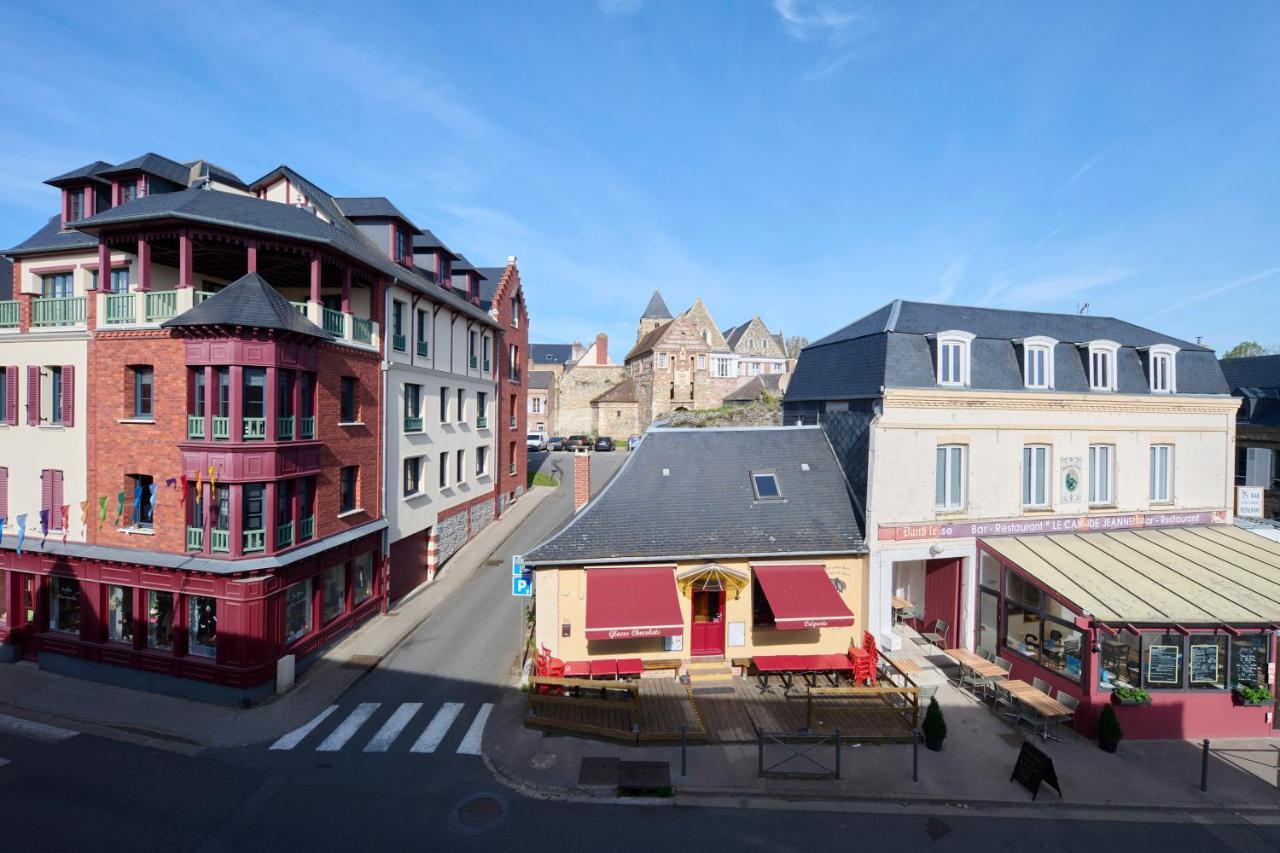 The Originals Boutique, Hotel La Colonne De Bronze, Saint-Valery-Sur-Somme Exterior photo